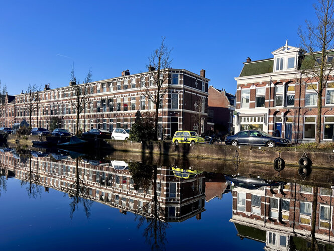 Leidsevaart 64rd, Dubbel bovenhuis met dakterras (west) aan de rand van Haarlem mcentrum HAARLEM